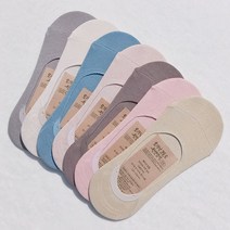 풀꽃나무 유기농면 천연염색 여성 페이크양말