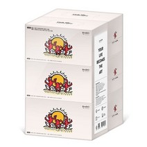 키스해링 홀리데이 미용티슈 280매 6입 3팩한예지