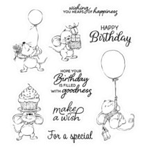 MangoCraft사랑스러운 마우스와 케이크 금속 절단 다이 클리어 스탬프 생일 축하 스크랩북 장식 DIY 컷 다이 스탬프 카드, clear stamp+M