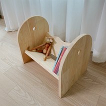 [베이비굿] 유아 책꽂이 원목 아기 책장 책정리함 두돌선물