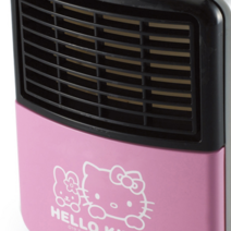 헬로키티 미니전기온풍기 히터 차박 카박 사무실 난로 온수 전기 난방 탁상 캠핑 가정용, (실버크롬) 미니 전기 온풍기