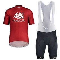 Maloja 자전거 운동복 세트에 자전거 주머니 반바지 젤 패드 남성 여름 자전거 세트 반팔 자전거 긴 바지 MTB 의류 전문 Raphaful 팀