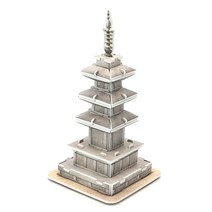 퍼즐피플 3D종이/우드락 입체모형퍼즐, 석가탑 우드락 3D 입체퍼즐, 1Ea