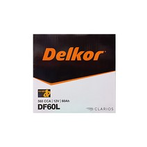 델코 DF60L 차량용 자동차배터리 i30 엑센트 베르나 클릭 아반떼 라비타 아반떼HD 벨로스터 프라이드 포르테 쏘울 올뉴쏘울 SM3 프린스, 폐밧데리반납안함(공구대여불가)
