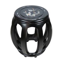 단단한 나무 의자 피아노 의자 둥근 의자 신발 교체 의자 드럼 의자 골동품 의자 강력하고 내구성-102752, 옵션03, 단일옵션