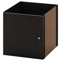 이케아 칼락스도어식인서트 블랙브라운33x33cm, 블랙브라운 503.518.87