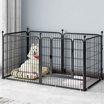 애견 철제 펜스 (100cmx120cm) (블랙), 상세페이지 참조, 상세페이지 참조