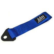 자동차견인고리 하트견인고리 견인로프 줄 후크 악세사리 스트랩 인테리어 차량용 28cm 블랙 고강도 나일론 트레일러 레이싱 카 유니버설 아이 범퍼 트레일러, 손목 로프 블루