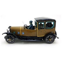 빈티지 레트로 틴토이 양철 태엽 차 장식 소품, 단품