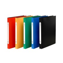 문화 B442-7 PP 3공O링바인더 3cm, 흑색