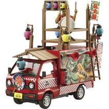 프라모델 피규어 Aoshima Bunka Kyozai 1/24 Mobile Sale Se, No.1 Fish Shop