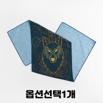 컬러 프린팅 빠른 건조 흡습 극세섬유 스포츠 타올 초경량 헬스 필라 요가 운동 수건 타월 100cm 종류선택 1장, 1개, 리버스 100x30cm