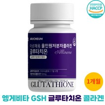 에스토니아산 글루타치온 건조효모 저분자콜라겐 GSH 엘라스틴 히알루론산 글루탐산 엥게비타 글리신 시스테인 500mgX60정