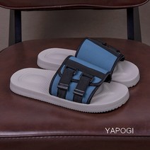 YAPOGI 남자 샌들 패션 샌들 남자 여름 트렌드 투웨이 캐주얼 비치 슈즈 아웃도어 샌들