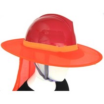 햇볕가리개 그늘이_안전모용 오랜지색 MSL2305, 1
