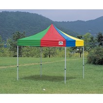 2mx2m 야유회 행사용 체육대회 접이식 행사용 카라반캐노피 천막, 백청