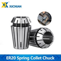 콜릿 척 볼트 탭 밸브 ER20 콜렛 척 1-13mm 1/2 1/4 1/8 CNC 밀링 공구 홀더 조각 기계 스핀들 모터 ER 용, 02 ER20 2.0mm