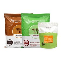 고구려디엠 프리미엄 3종셋트(과탄산5kg+베이킹5kg+구연산2kg=12kg), 1개