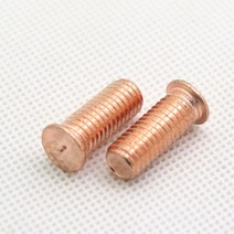 스터드용접기 M3 스폿 용접 나사 30 개 탄소강 구리 볼트 도금 스터드 섀시 판금 길이 6-30mm, 06 M3x20mm
