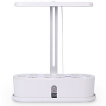 물탱크 Multi-Funce 수경법 성장 시스템 LED 빛 2.5L 물 탱크 16H 타이밍 10 셀 실내 허브 정원 스타터 키, 오 플러그, Uk plug