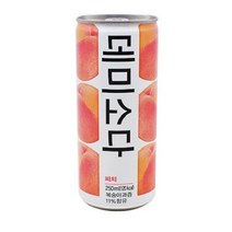 데미소다 레몬 250ml x 30CAN /무배, 복숭아(30개)