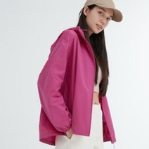 유니클로 재팬 여성 포켓터블 파카 휴대용 자켓 재킷 UV 자외선 차단 핑크 460892, 2XL