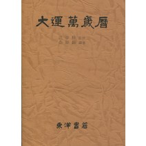 대운만세력(중) - 11.5*17cm / 1918년~2053년