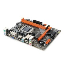 Cuifati 데스크탑 메인보드 Intel B75 LGA 1155 게이밍 M.2 NVME/SATA 슬롯 듀얼 채널 DDR3/전원 공급 장치 3 1 모드 VGA/DVI/HDML i7