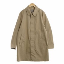유니클로 베이지 면혼방 솔리드트렌치코트 여자 M 2440