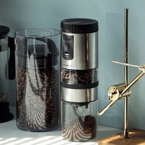 가장 신선한 커피를 즐기는 방법 전동 커피그라인더 원두분쇄기, 03. 커피그라인더 확장형 스텐