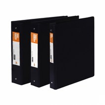 희망화일 A4 고주파 3공 O링 바인더 3cm BB337, 3cm BB337 (흑색)