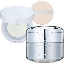 에이지투웨니스 더블 미백 크림 45g+더블 선팩트 본품