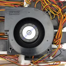 2400RPM 7.22 109 BF12HD2 DC12V 0.6A 12cm 175.4Pa 3 wire blast 터빈 송풍기, 한개옵션0