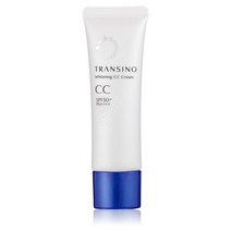 Transcino 화이트닝 CC크림 자외선차단제SPF50 방수기능 모든피부타입가능 무향 바캉스선크림 30g 1개