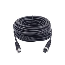 영상케이블 M12 4Pin 항공 플러그 비디오 연장 케이블 1M 2M 5M 8M 10M 15M 20M 25M CCD 반전 카메라 캠핑카 트레일러, [02] 2m