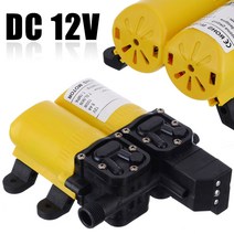 순환모터 수중 온수순환용 보일러 순환용 미니 전기 워터 펌프 DC 12V 80W 보트 캐러밴 해양 모터 mayitr에, 한개옵션0