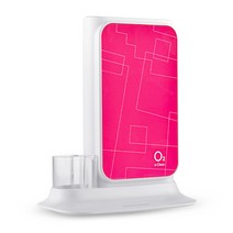 오투케어 가정용 칫솔 살균기, 레드패턴, BS-7200s