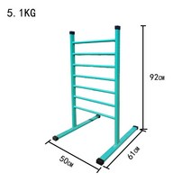 사다리 운동기 퀄바 스툴바 재활 훈련 교정 밸런스 척추 늑목 봉, 92cm /블루