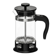 이케아 웁헤타 커피티 메이커 유리 스테인리스0.4 L, 단품