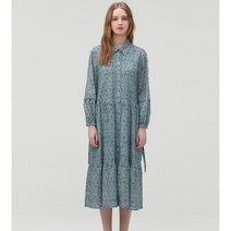 써스데이아일랜드 [여성]셔츠형 레이스 믹스 풀오픈 원피스(T232MOP303W) 396940