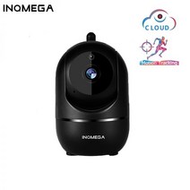 CCTV INQMEGA HD 1080P 클라우드 무선 IP 카메라 인텔리전스 오토 트래킹 휴먼 홈 보안 감시 CCTV, EU 플러그, 720P-Black add 32GB