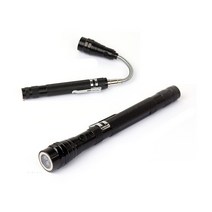 다용도 지시봉겸용 3LED랜턴 자석 플렉시블 픽업라이트, 1개