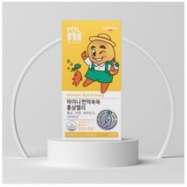 일동제약 마이니 면역 쑥쑥 홍삼젤리 망고맛 15g 30포, 홍삼, 7개