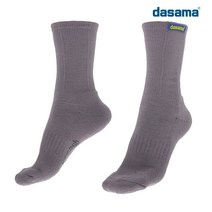 쿨맥스 트레일러 이중쿠션 중목 남자 여자 여름 스포츠 양말 두툼한 땀 흡습속건 등산, 그레이