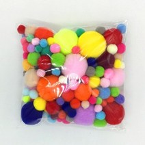 8mm ~ 30mm 20g 멀티 사이즈 믹스 컬러 Pompom 모피 공예 DIY 소프트 Pom Poms 공 웨딩 장식 접착제 천으로 액세서리, 40 Mix color