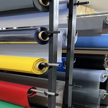 방수원단(PVC 타포린 천막지 텐트 우의지 생활 방수)거성봉제, 7.두꺼운반투명PVC원단