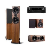 데논 AVR-X550BT + 캠브리지오디오 SX-80 5채널스피커SX-50, 스피커(월넛)