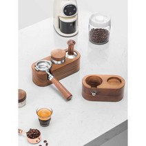 우드 탬핑스테이션 커피 포터필터 거치대 노드릭 소품, A