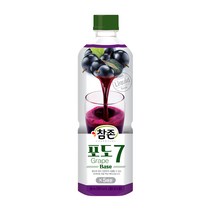 [참존] 음료베이스 포도7 농축액 835ml, 단품