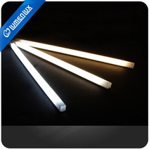 LED 큐빅바 (AC타입) / 220v 직결용 진열장 주방 캠핑 간접조명등 /루멘룩스, 8W (50cm), 유백커버-3000K(노란빛)